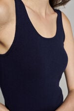 Organic cashmere round neck top image number 2
