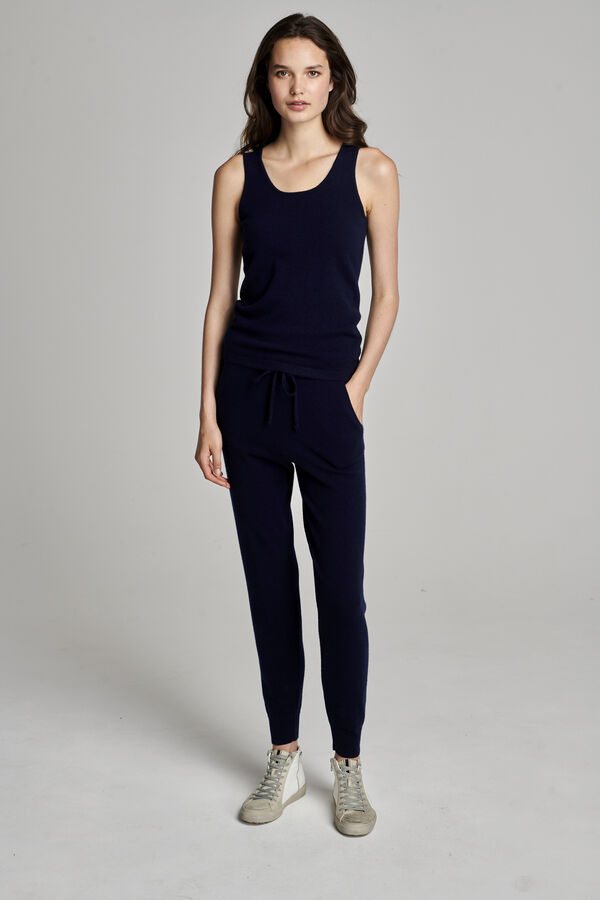 Haut à col rond en cachemire image number 3