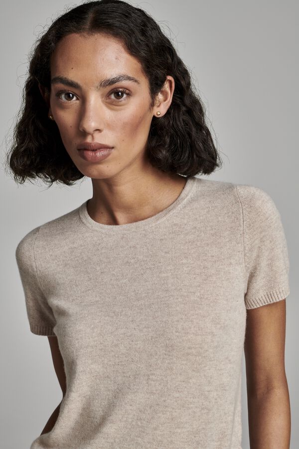 Feinstrick-T-Shirt aus Bio-Kaschmir image number 3