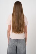 T-shirt en maille fine en cachemire biologique image number 4