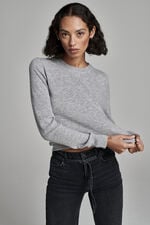 Casual round neck cashmere sweater image number 6