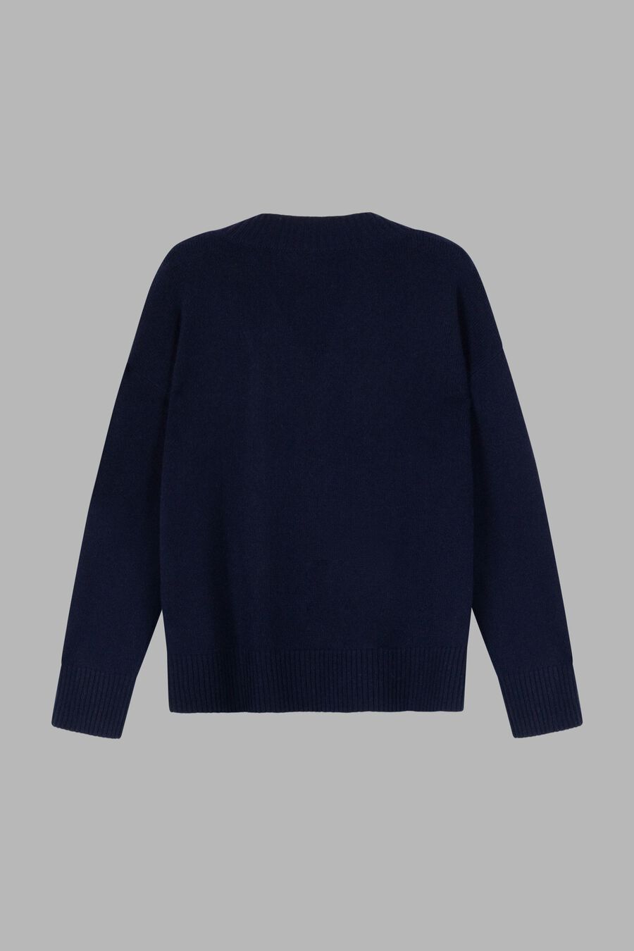 Kaschmir-Pullover mit tiefem V-Ausschnitt image number 1