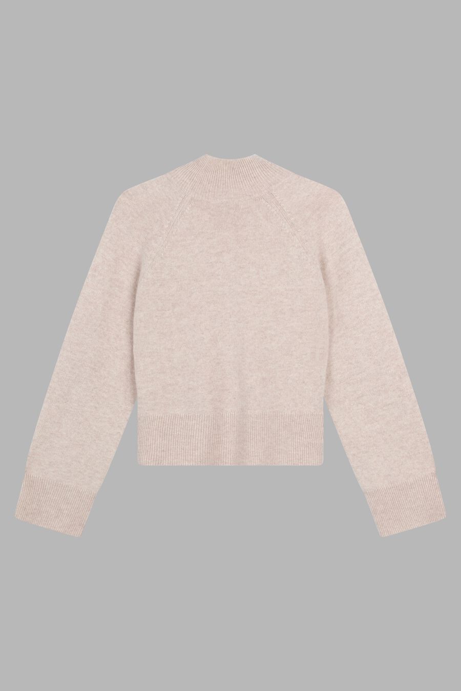 Kaschmirpullover mit Stehkragen und weiten Ärmeln image number 3