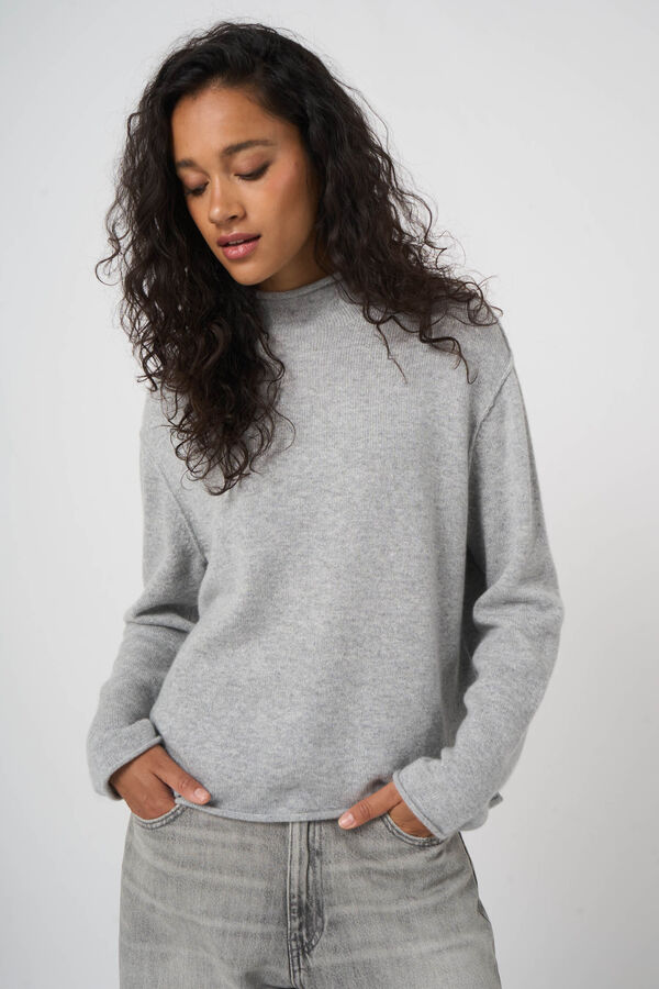 Kaschmirpullover mit Stehkragen - GOCASHMERE image number 2