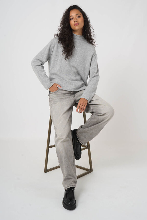 Kaschmirpullover mit Stehkragen - GOCASHMERE image number 3