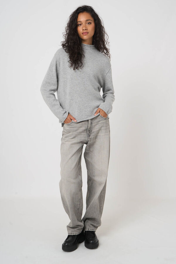 Kaschmirpullover mit Stehkragen - GOCASHMERE image number 7