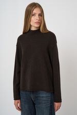 Pull en Pur Cachemire avec Col Montant image number 1