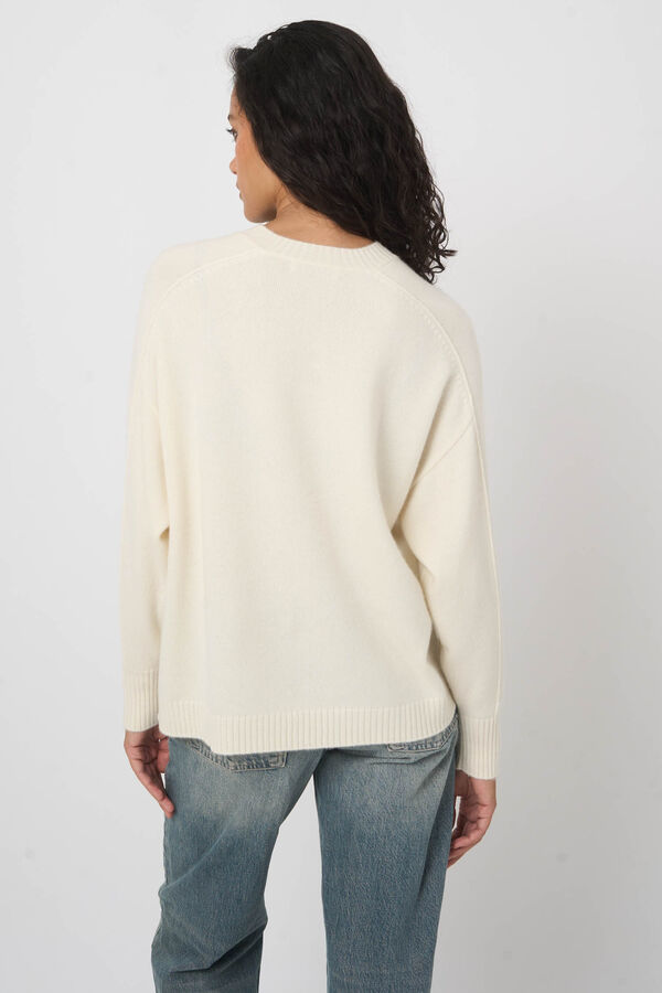 Casual Bio-Kaschmirpullover mit Rundhalsausschnitt - Gocashmere image number 6