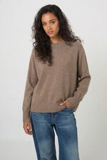 Casual Organic Cashmere Sweater With Round Neck image number 3